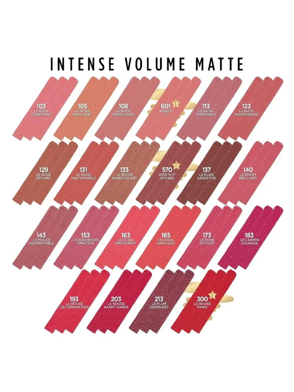 L'Oréal Paris Le Nude Unstoppable Riche Intense Volume Matte Longwear Lipstick